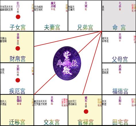 紫微斗數12宮|靈匣網的紫微斗數線上排盤系統